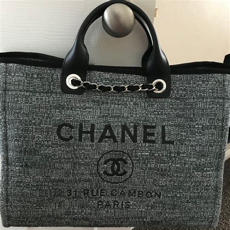 Chanel handbags large tote bag